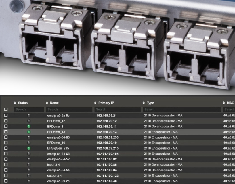 IP interfaces